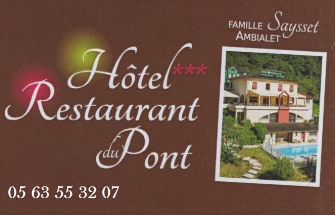 Logis Hotel Restaurant Du Pont Ambialet Екстериор снимка